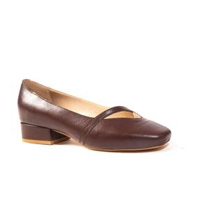 Brown ballerina Flat Shoes Ladies